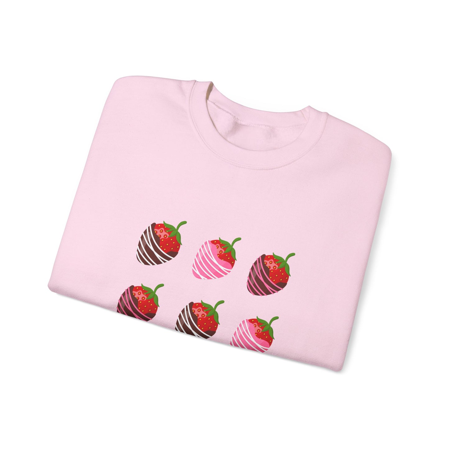 Chocolate Covered Strawberries Valentine Sweatshirt