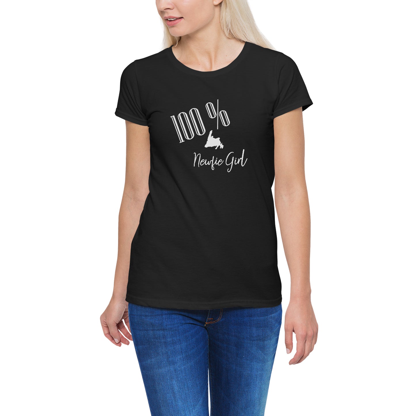 100% Newfie Girl Tshirt