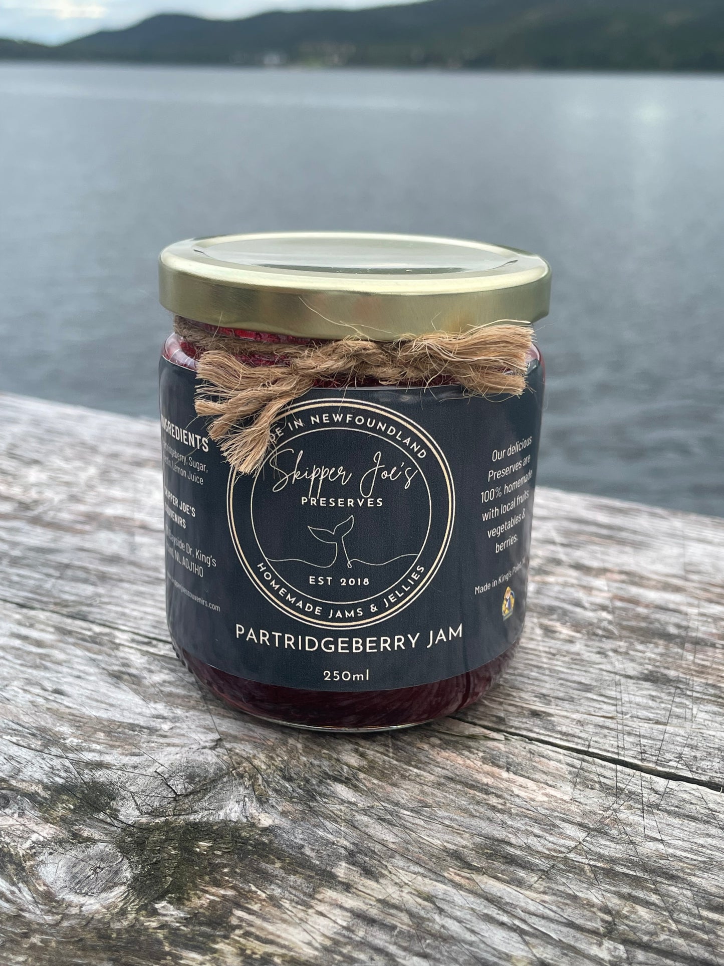 Skipper Joe’s Partridgeberry Jam 250ml