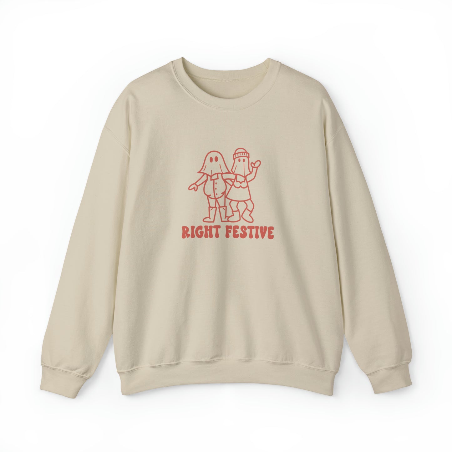 Right Festive Mummer Crewneck Sweatshirt