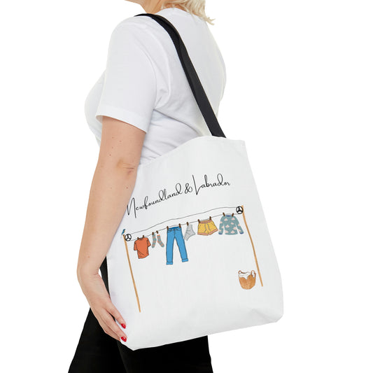 Clothesline Tote Bag