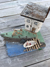 Load image into Gallery viewer, “Life at the Rooms”Newfoundland Driftwood Art