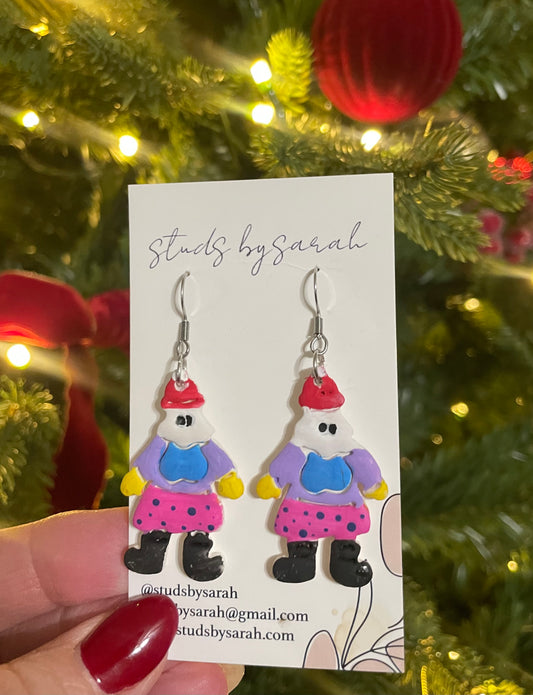 Mummer Handmade Clay Earrings