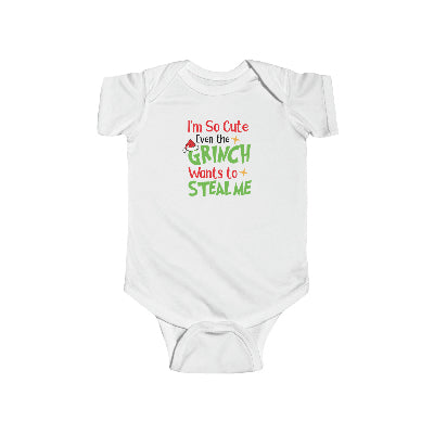 Grinch Baby Onesie NB-18m