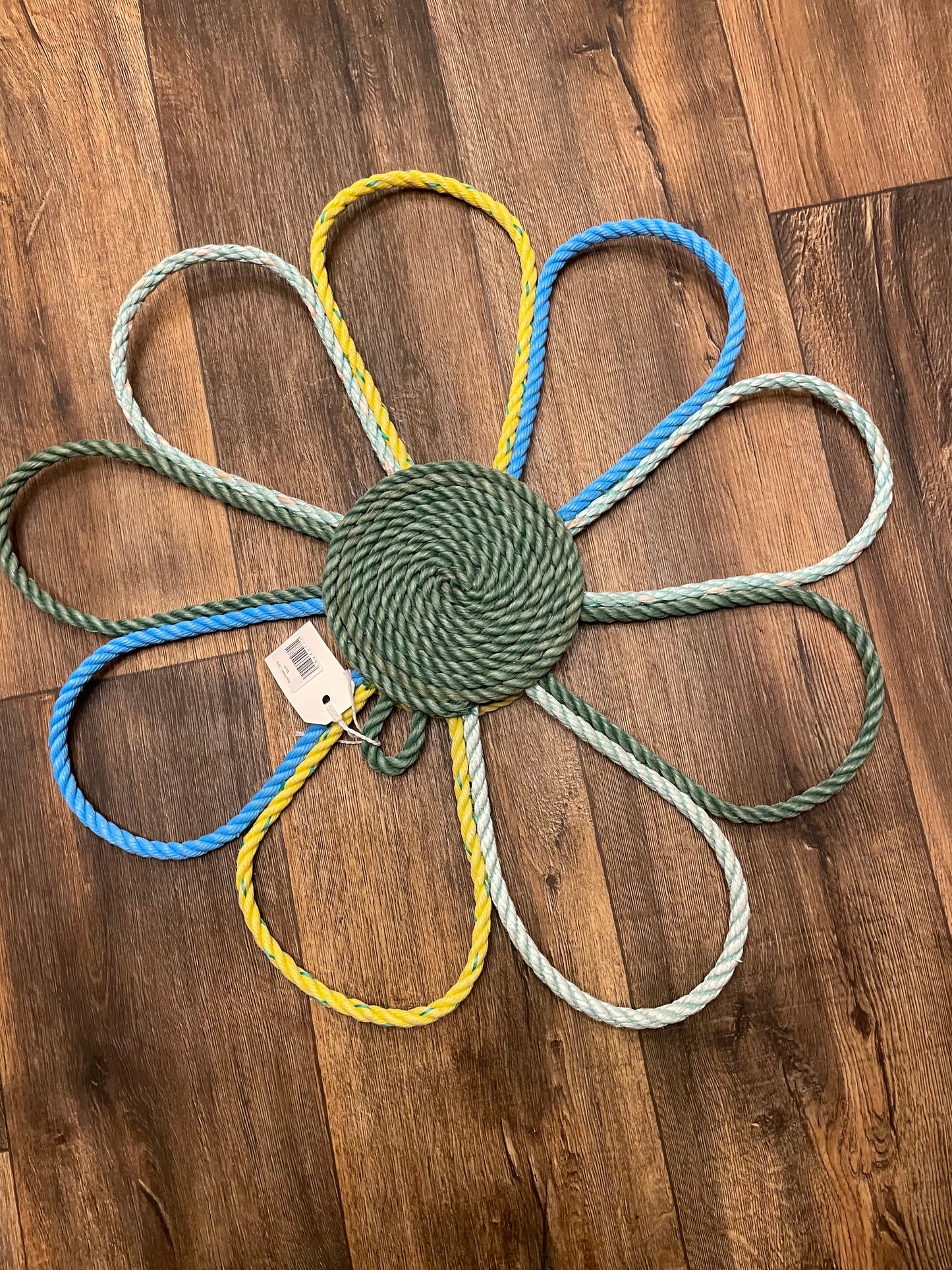 Recycled Fishing Rope Flower Decor - Double Sided 2