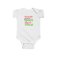 Load image into Gallery viewer, Grinch Baby Onesie NB-18m