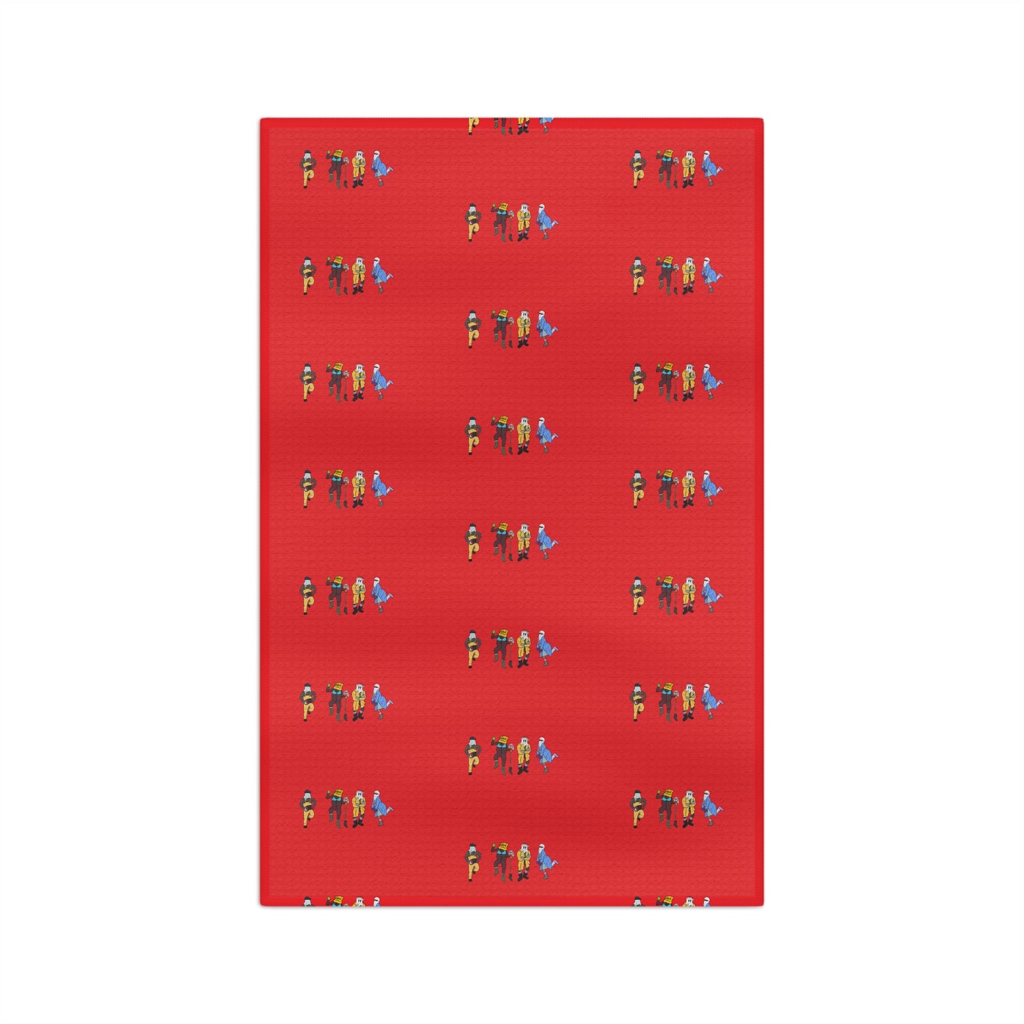 Mummer Microfiber Tea Towel - Red