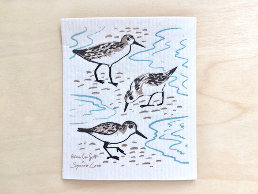 Sandpipers Swedish Biodegradable Dishcloth