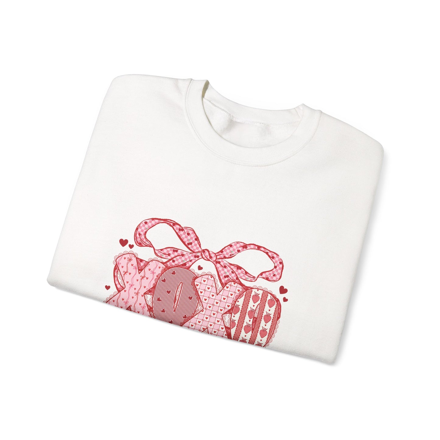 XOXO Bow Valentine Crewneck Sweatshirt
