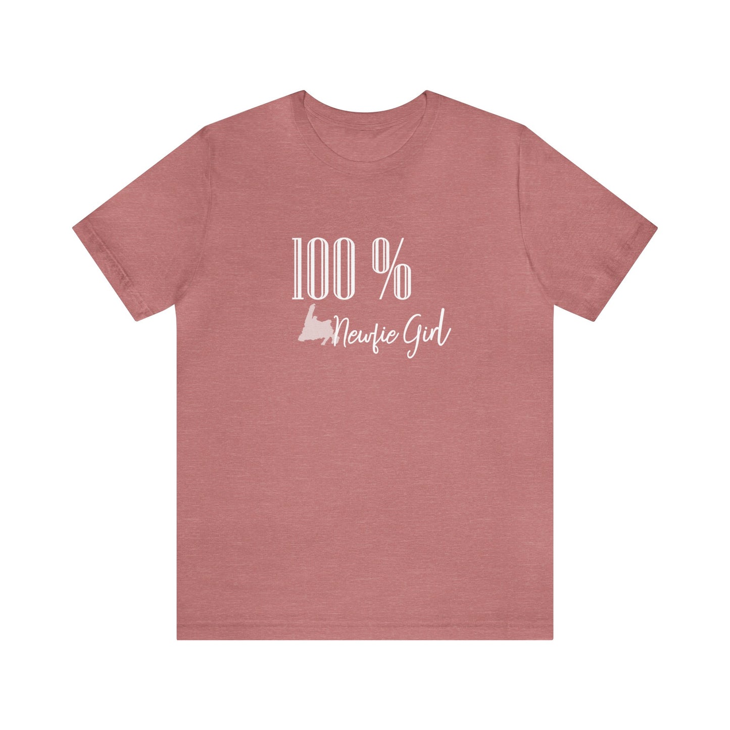 100% Newfie Girl Tshirt