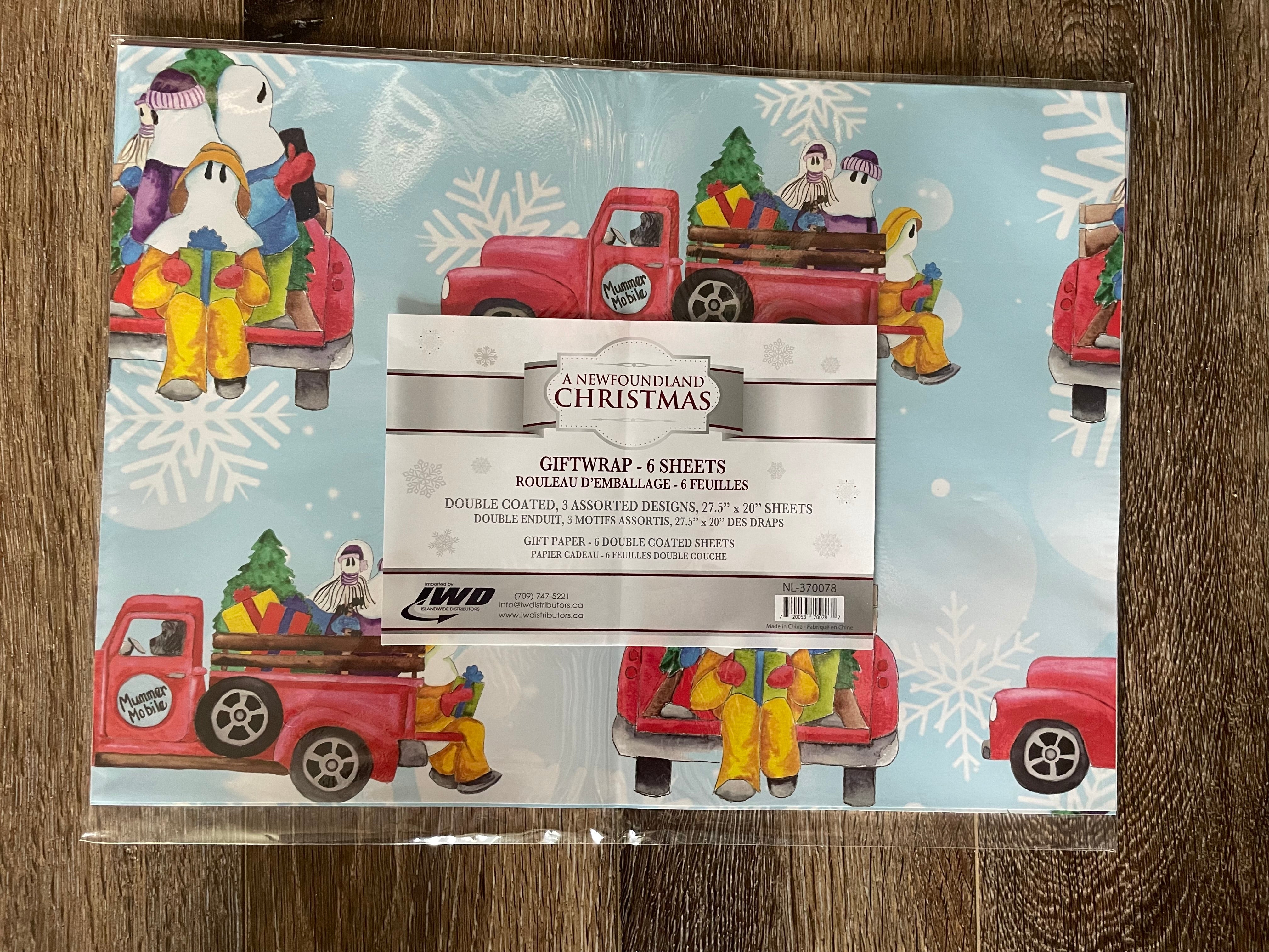Mummer Sheet Wrapping Paper – Skipper Joe's Souvenirs