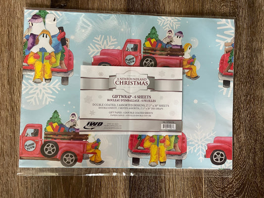 Mummer Sheet Wrapping Paper