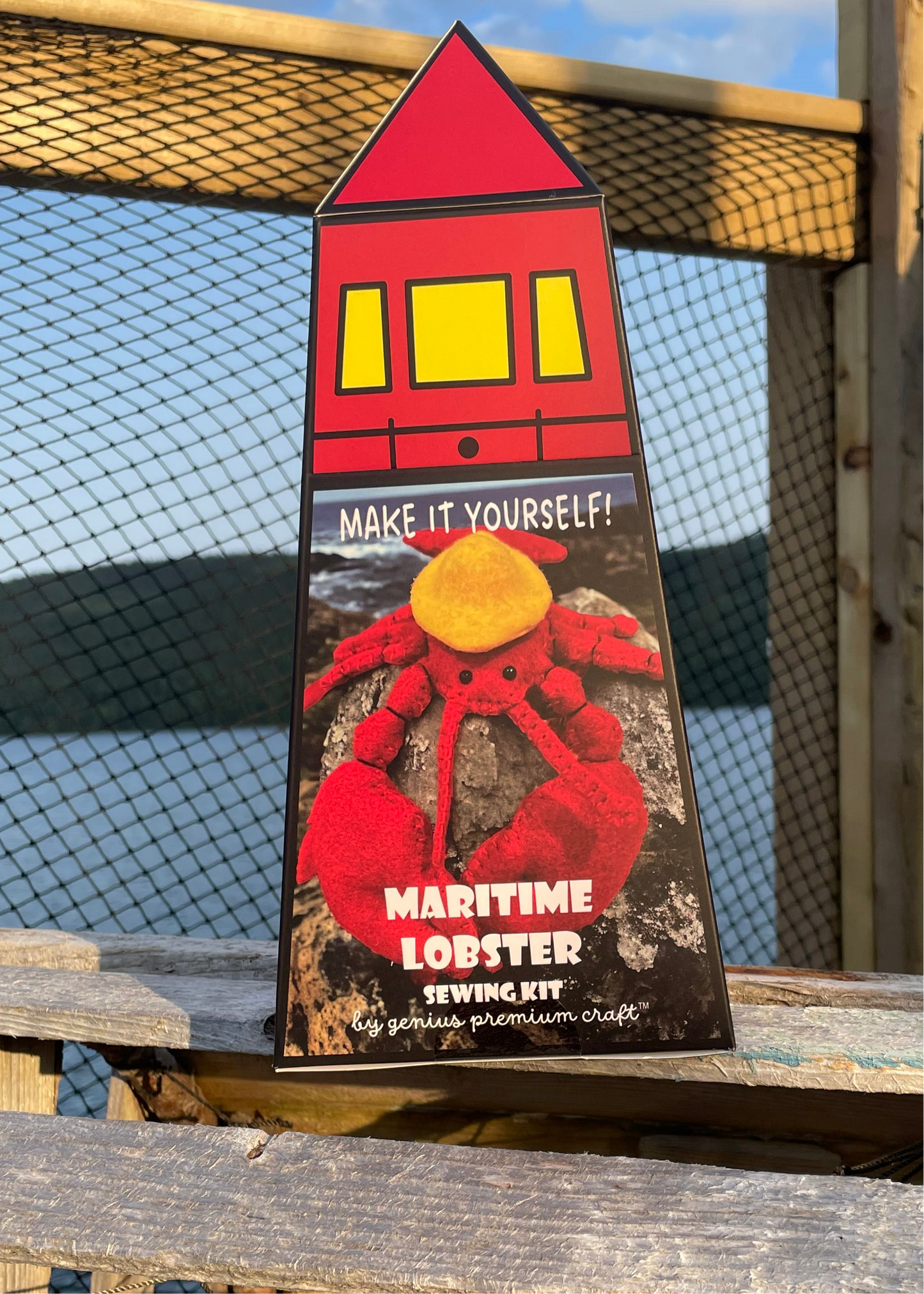 Lobster Felt Sewing DIY Kit