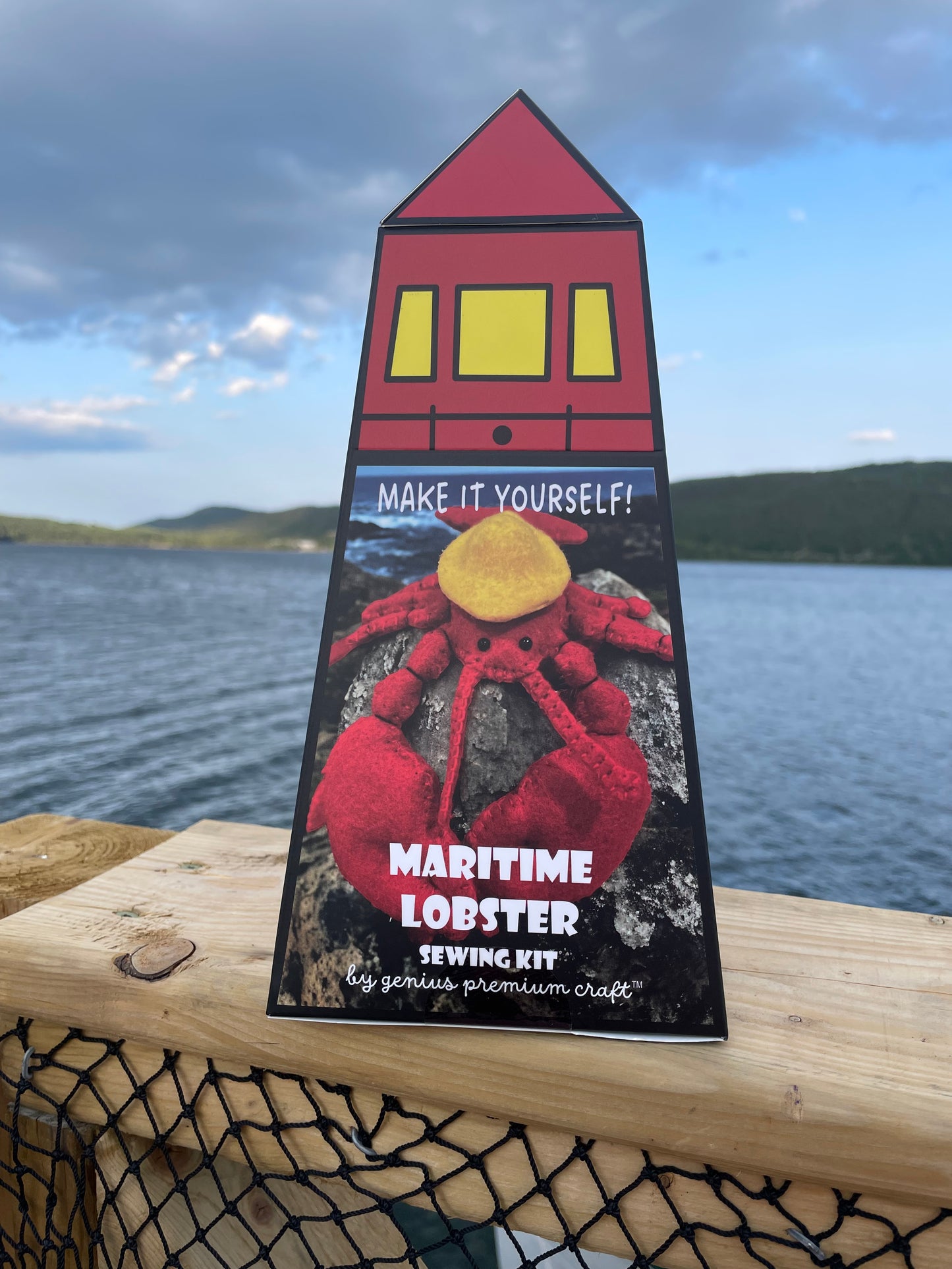 Lobster Felt Sewing DIY Kit