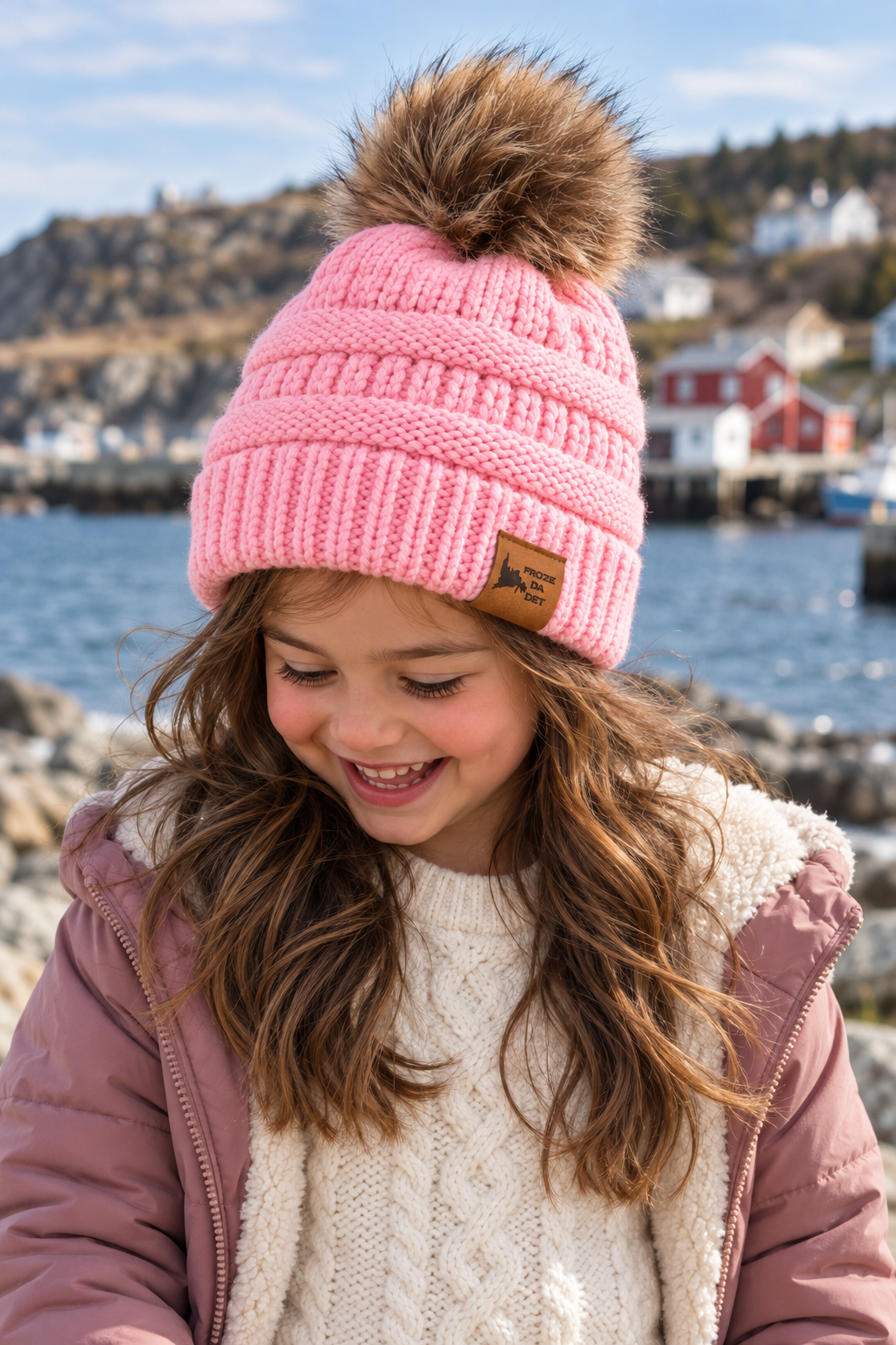 Froze Da Det Adult and Child Newfoundland Beanie Hat