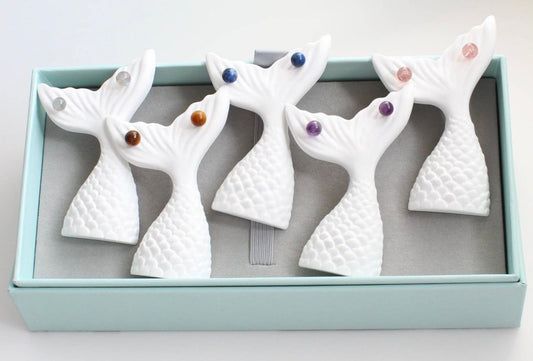 Natural Gemstone Stud Earrings, Stainless Steel Post