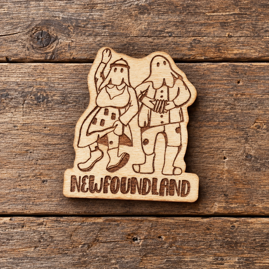 Laser Engraved Mummer Magnet