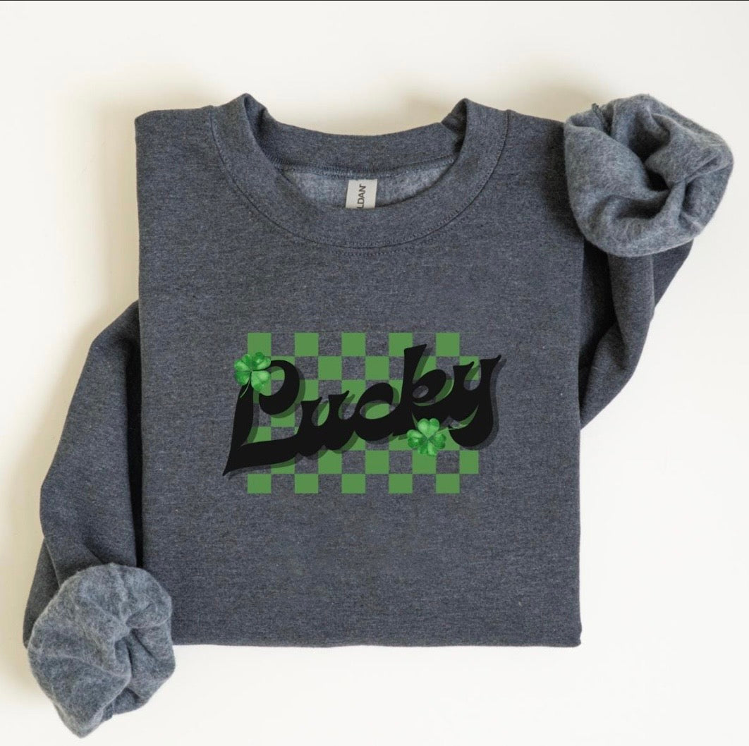 St. Patrick's Day "LUCKY" Sweatshirt