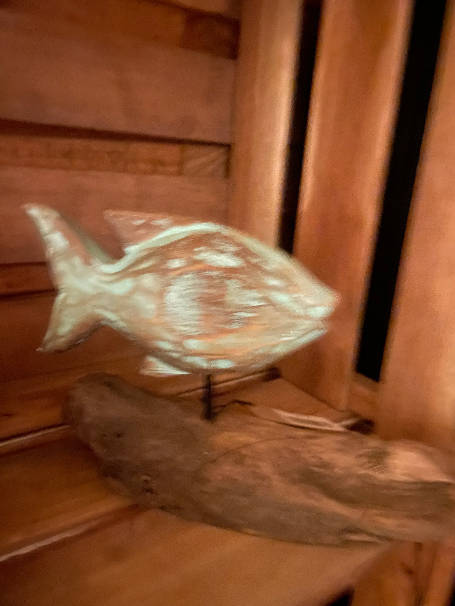 Driftwood Fish Decor - 3 Colors