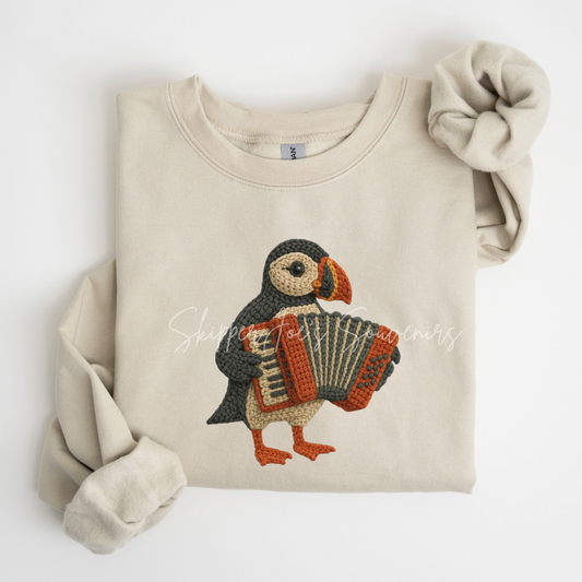 HOLIDAYS 2025 - Faux Crochet Accordion Puffin CM2526