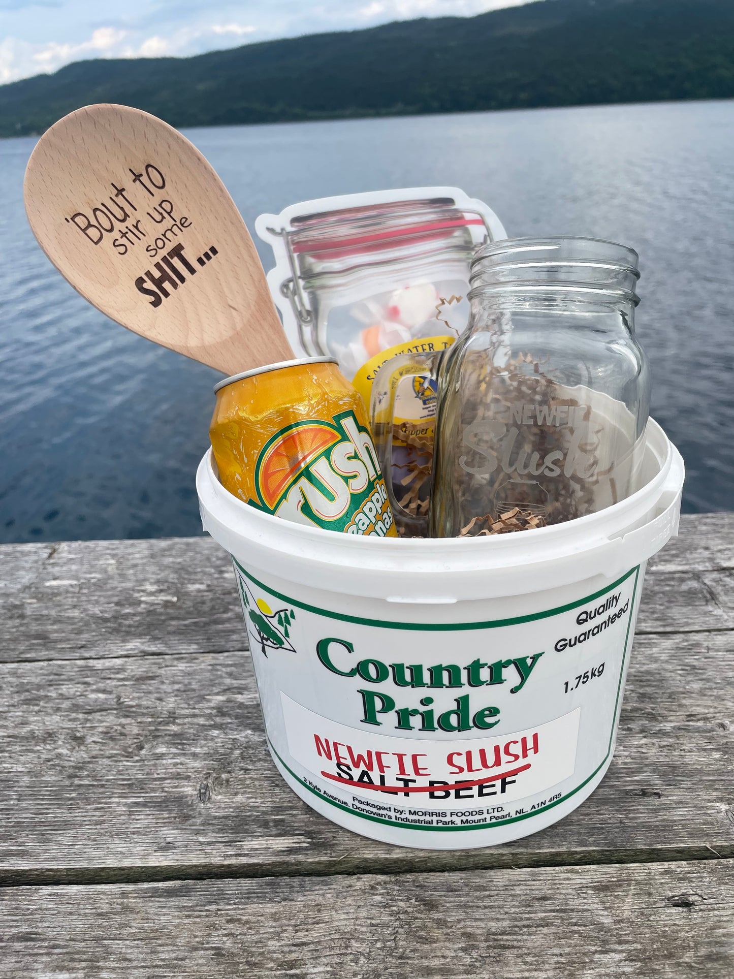 Newfie Slush Gift Bucket