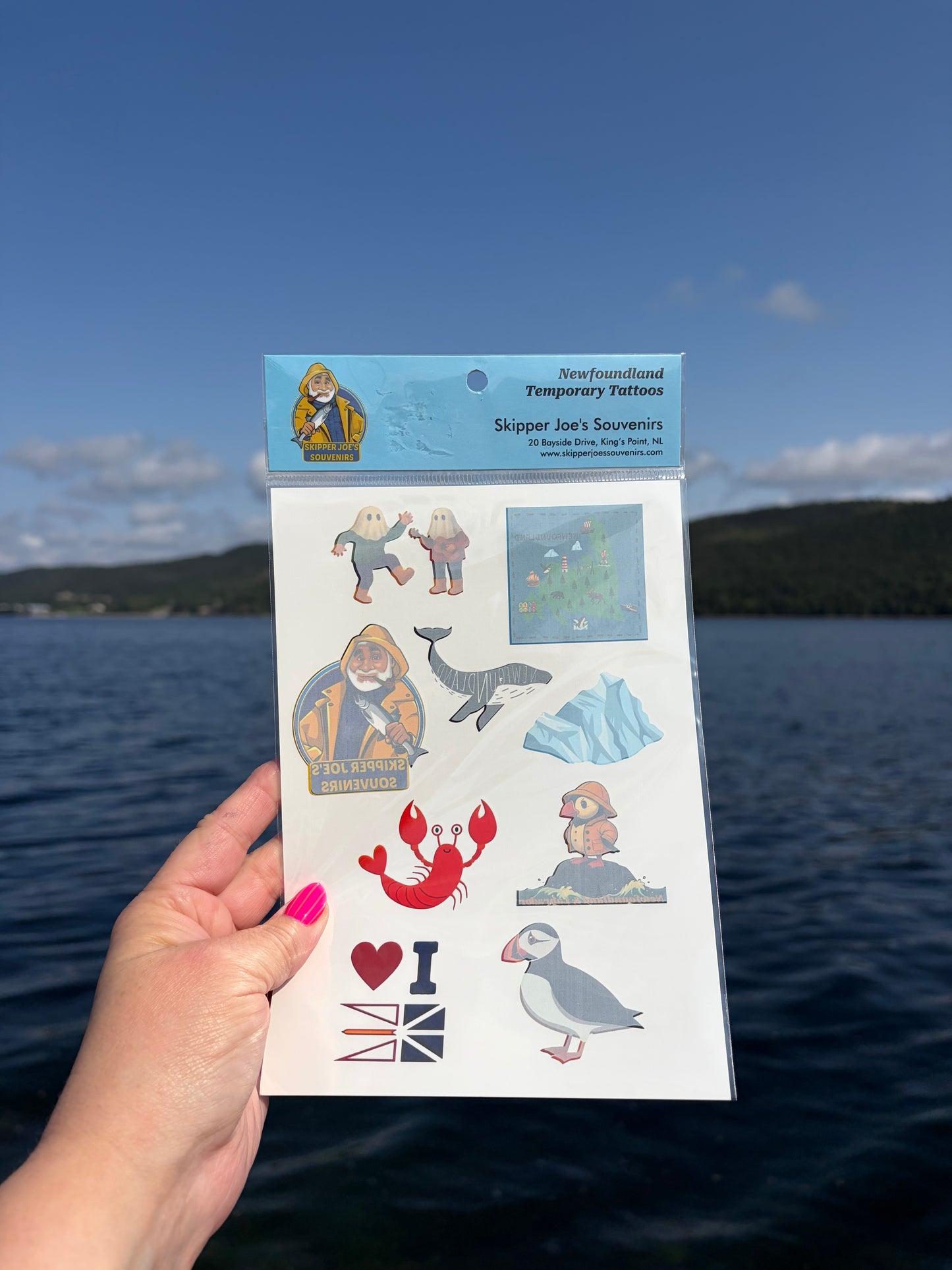 Newfoundland Temporary Tattoos