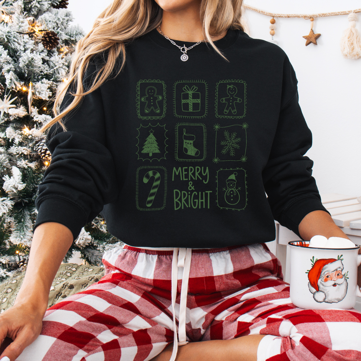 HOLIDAYS 2025 - Retro Merry & Bright Doodle CM257