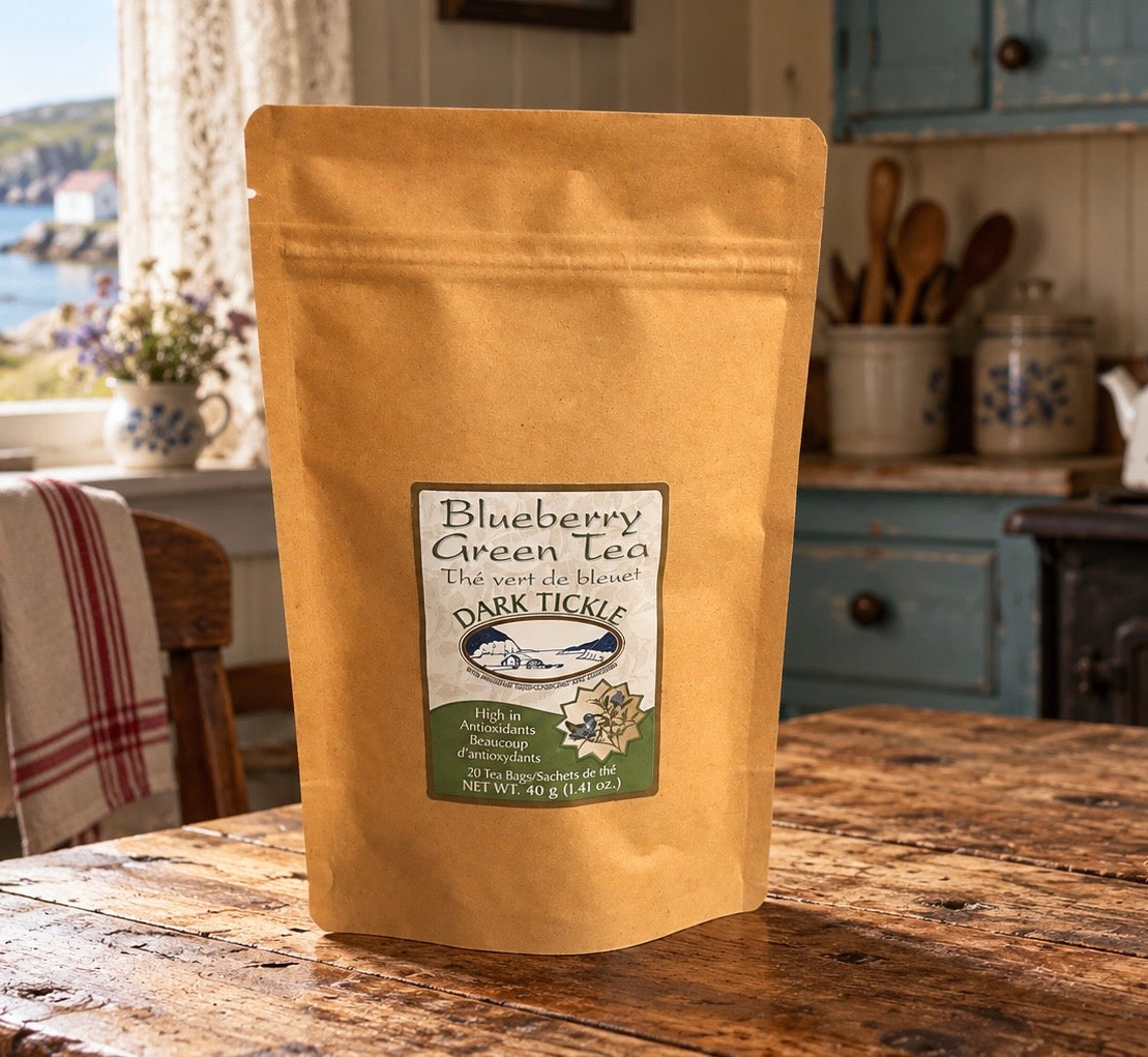 Newfoundland Blueberry Green Tea 40g (20 bags)