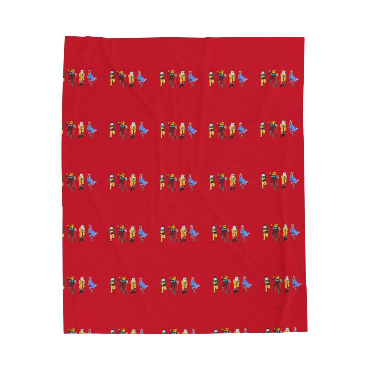 MUMMER Velveteen Minky Blanket 50" x 60"