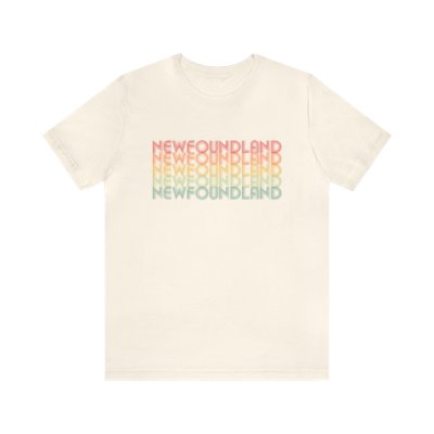 Newfoundland Retro T-Shirt Unisex