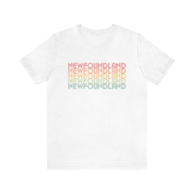 Newfoundland Retro T-Shirt Unisex