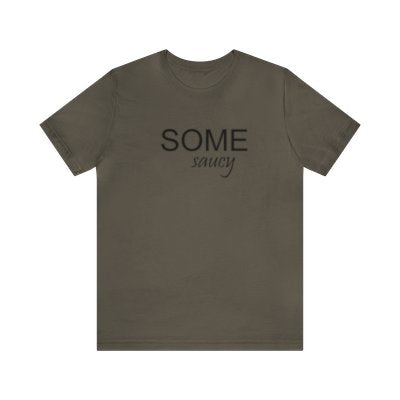 'Some Saucy' Cotton Tee - Women