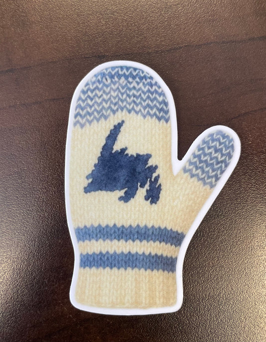 Newfoundland Mitten Sticker