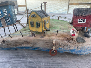 “From Stage to Flake” Newfoundland Driftwood Art