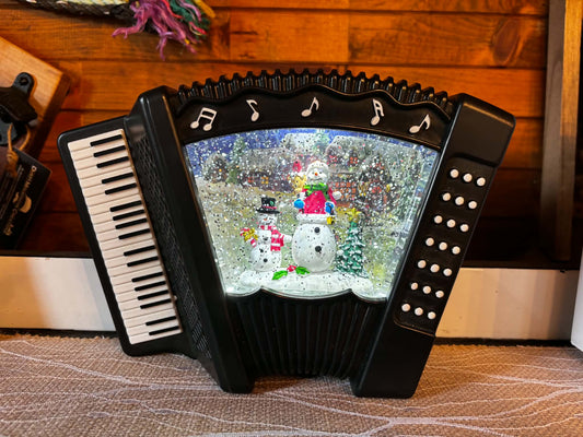 Newfoundland Accordion Snow Globe