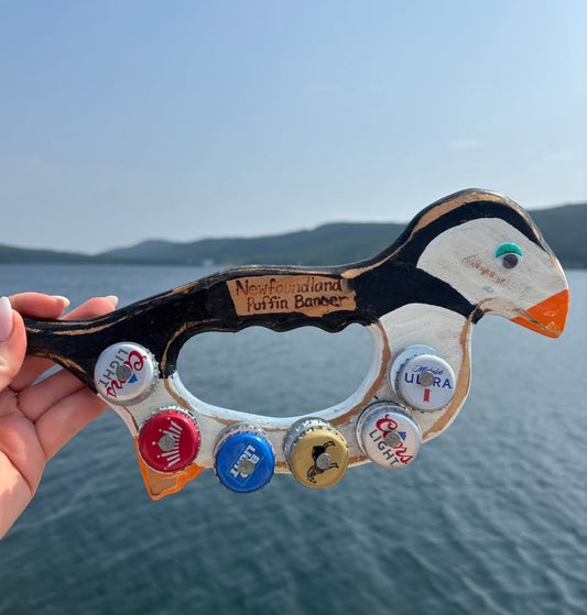 Puffin Musical Banger Tambourine