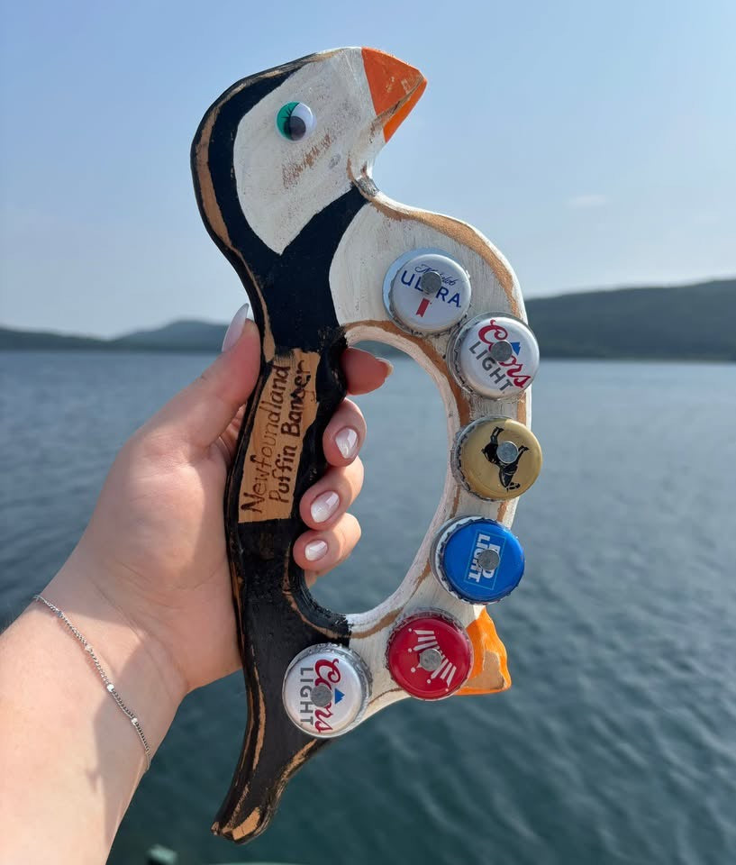 Puffin Musical Banger Tambourine