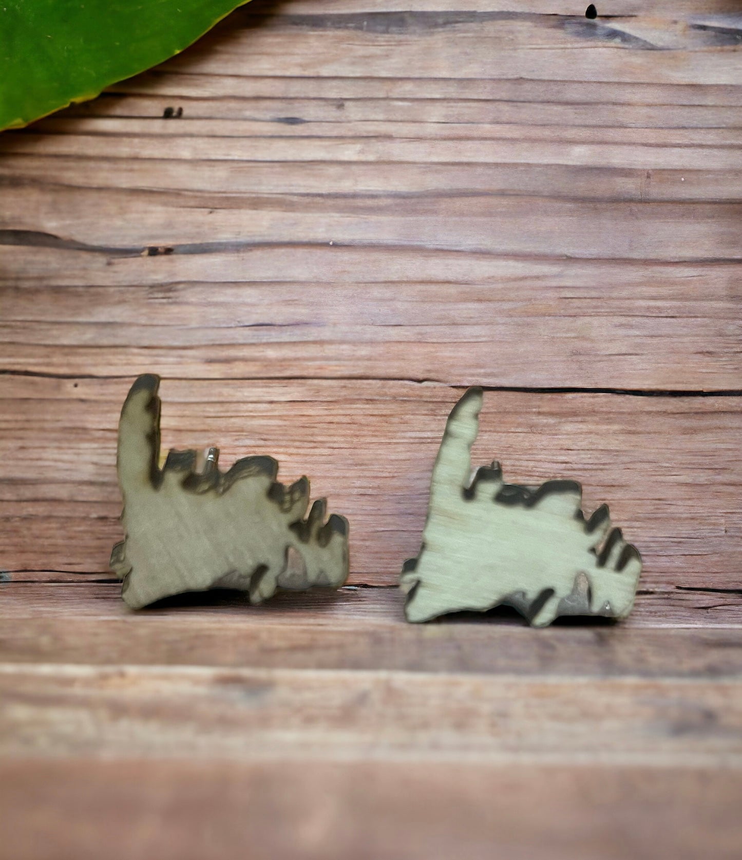 Wooden Newfoundland Earrings