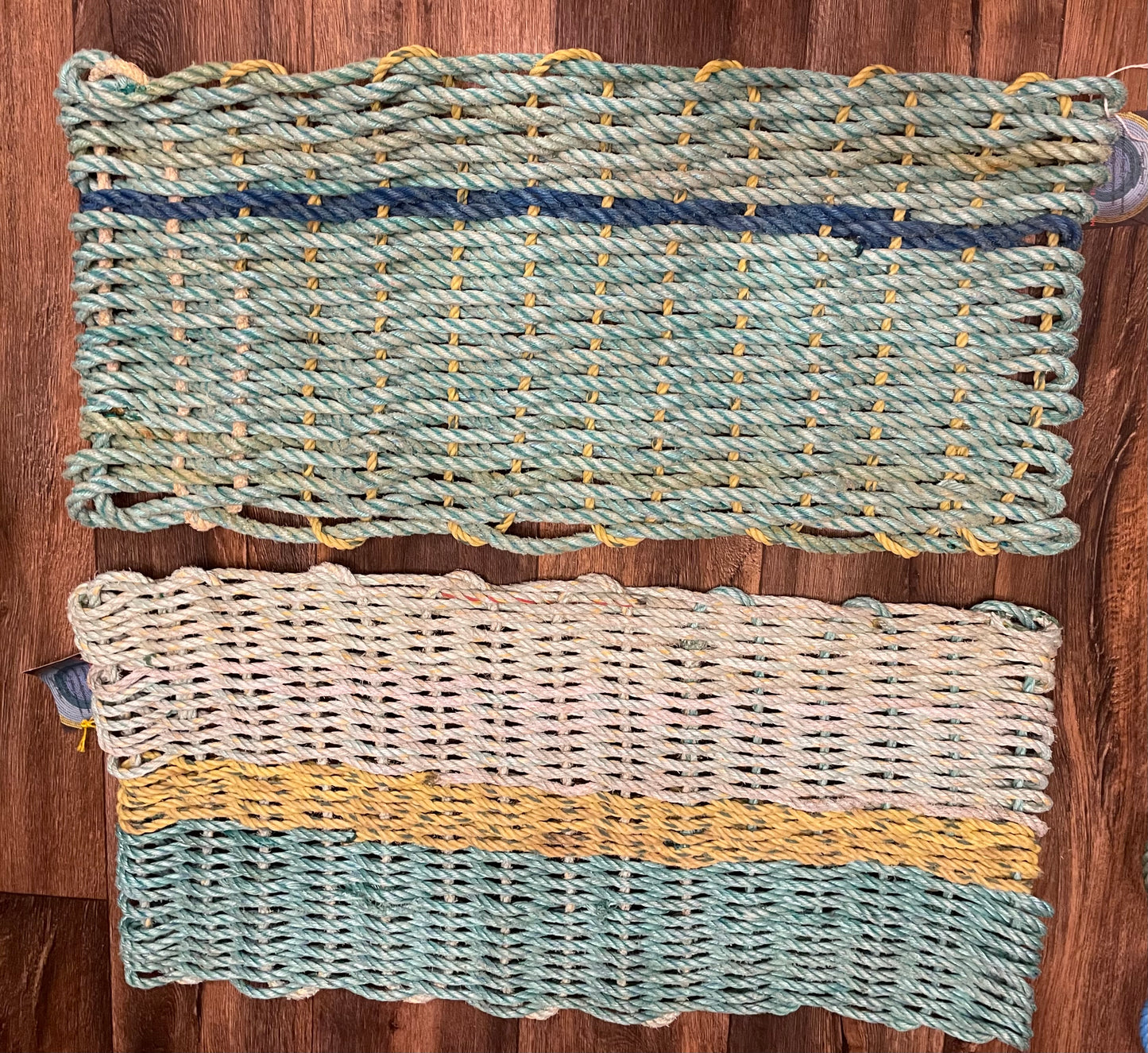 Recycled Fishing Rope Mat