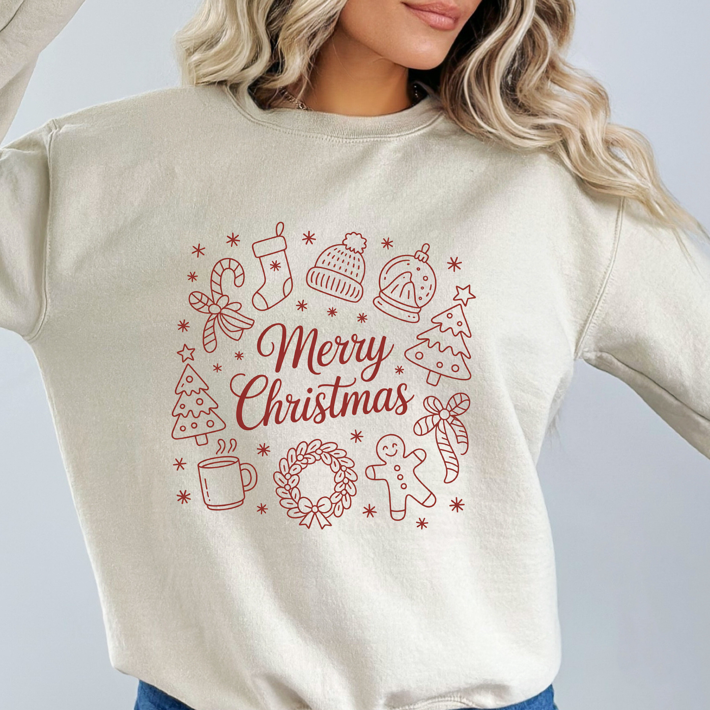 HOLIDAYS 2025 - Merry Christmas Doodle CM2523