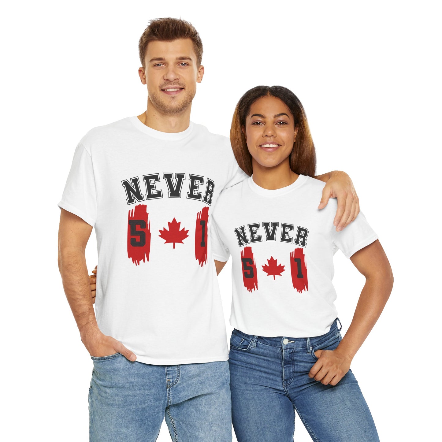 Proud Canadian NEVER 51 Unisex T-shirt