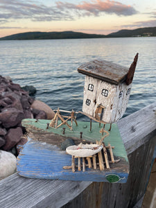 “Life at the Rooms”Newfoundland Driftwood Art