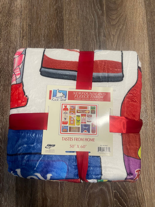 Newfoundland Food Favourites Throw