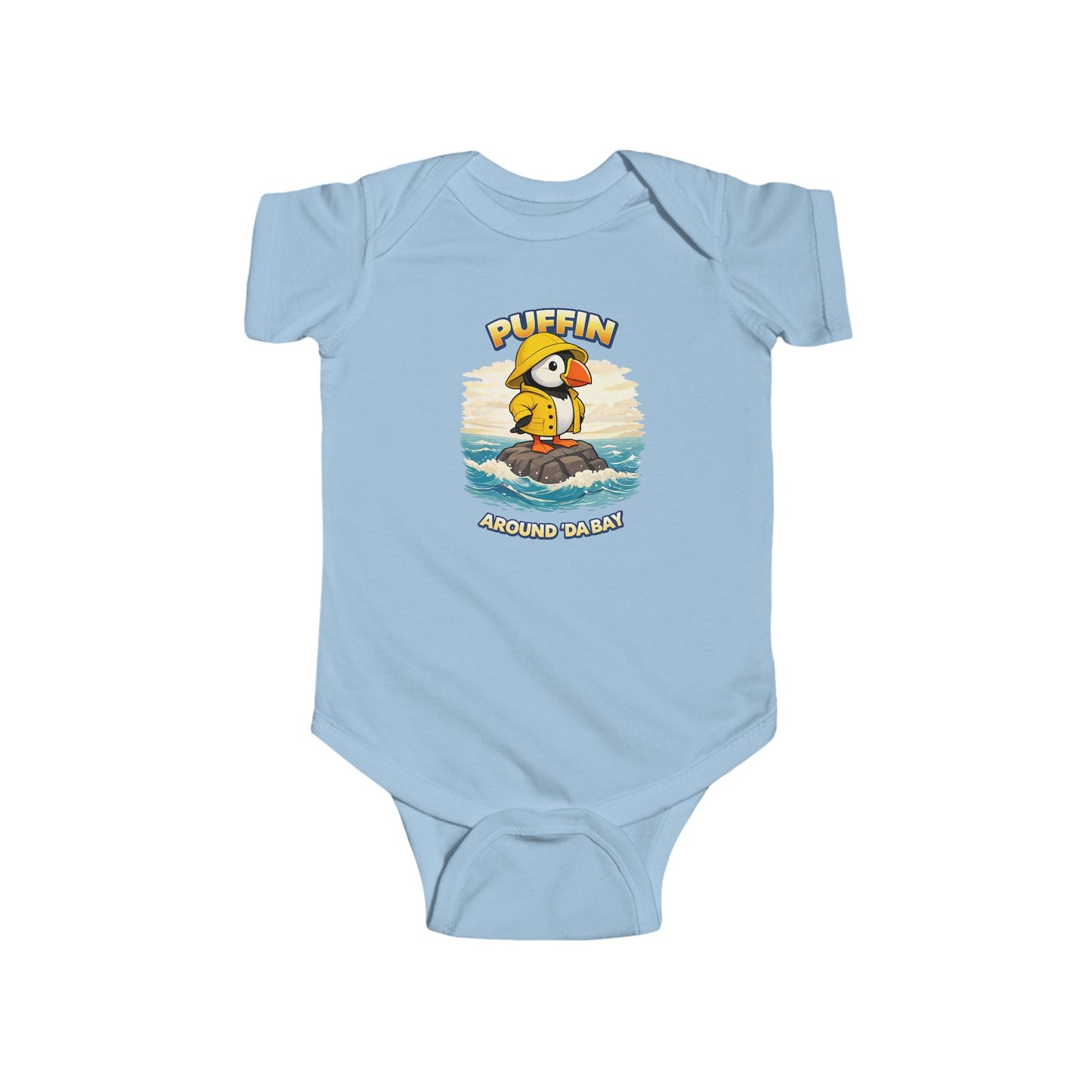 Puffin Around 'Da Bay Onesie NB - 24M