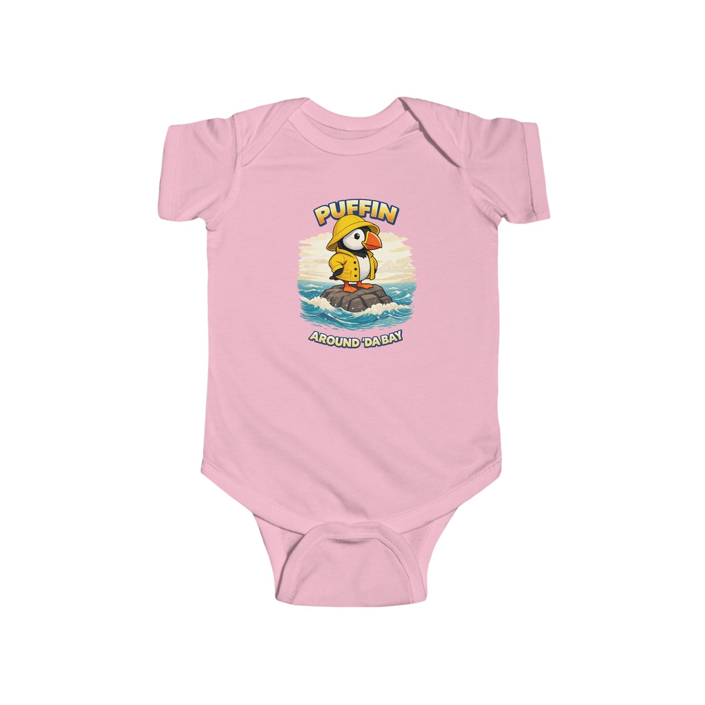 Puffin Around 'Da Bay Onesie NB - 24M