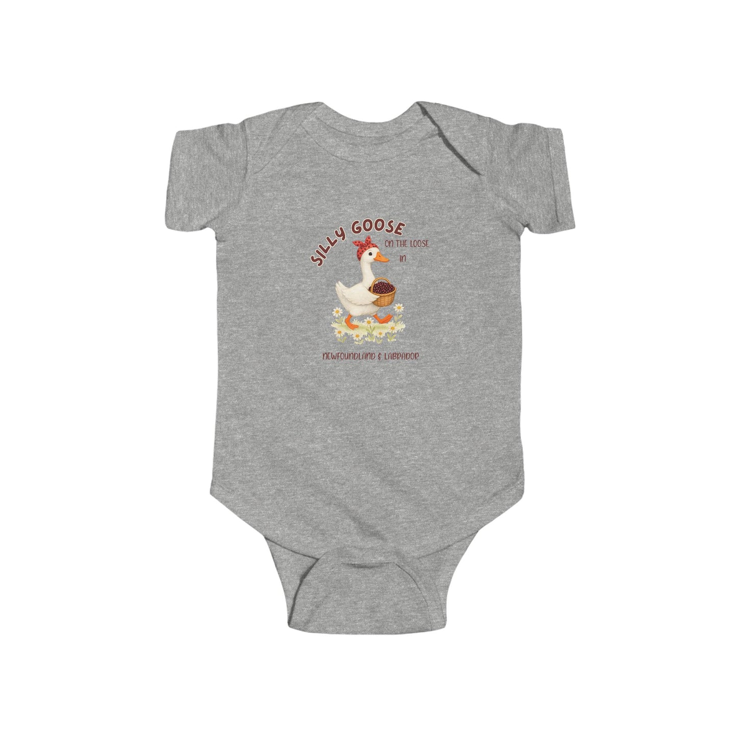 Silly Goose Partridgeberry Baby Onesie NB -24M