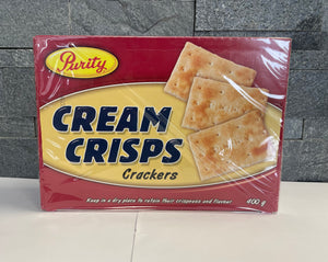 Purity Cream Crisps Crackers 400g