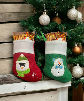 Newfie Christmas Mini Stocking