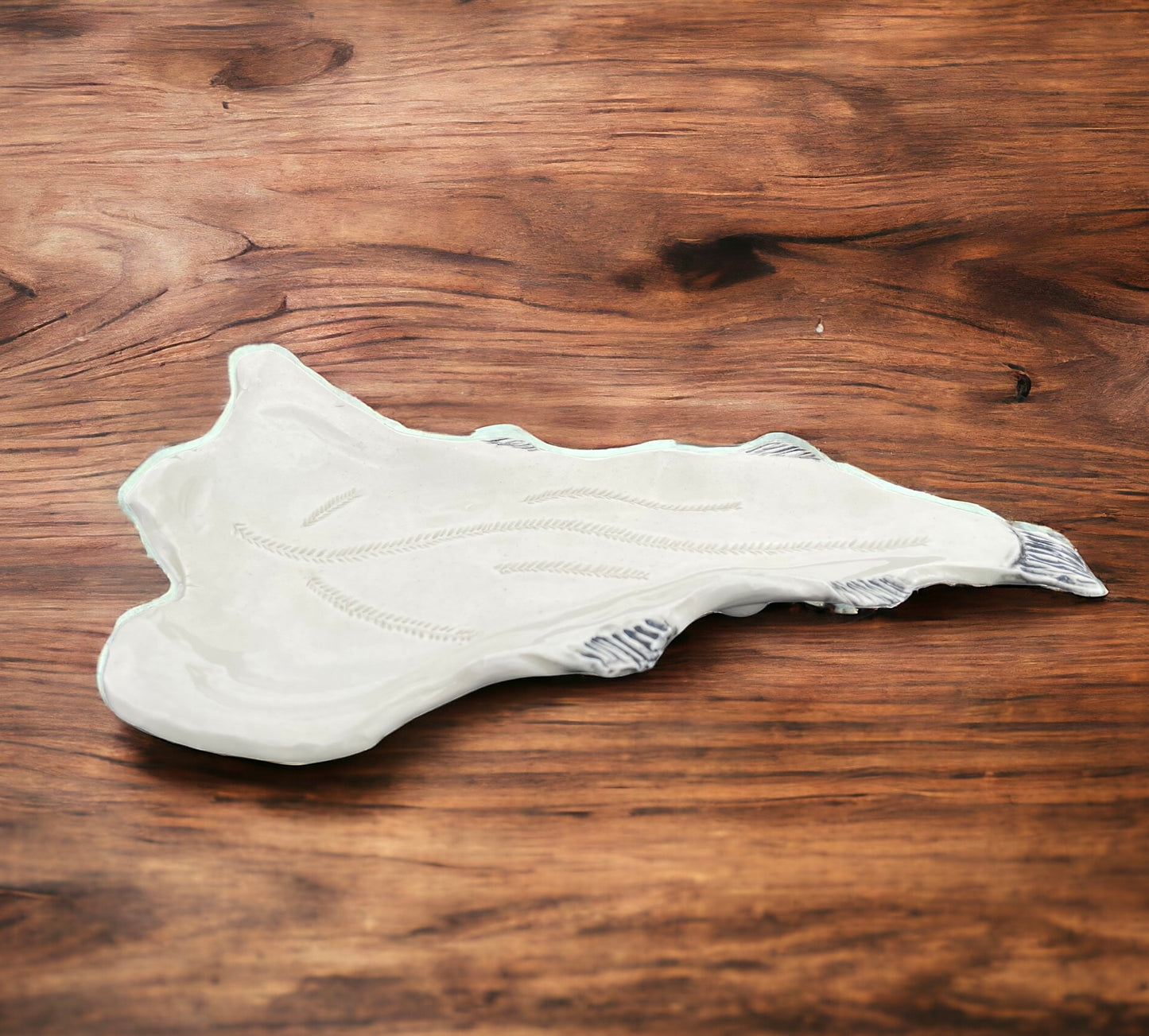 Salt Fish Ceramic Spoon Rest / Dish