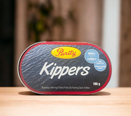 Purity Can Kippers Boneless Herring 190g